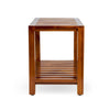 The THEIA, Teak Shower Bench, Shower Stool, 21 Inch
